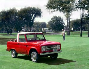 Ford Bronco 1966. Carrosserie, extérieur. Pick-up, 1 génération