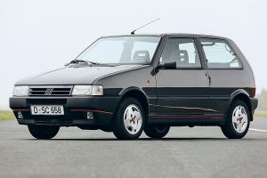 Fiat Uno 1989. Carrosserie, extérieur. Mini 3-portes, 1 génération, restyling