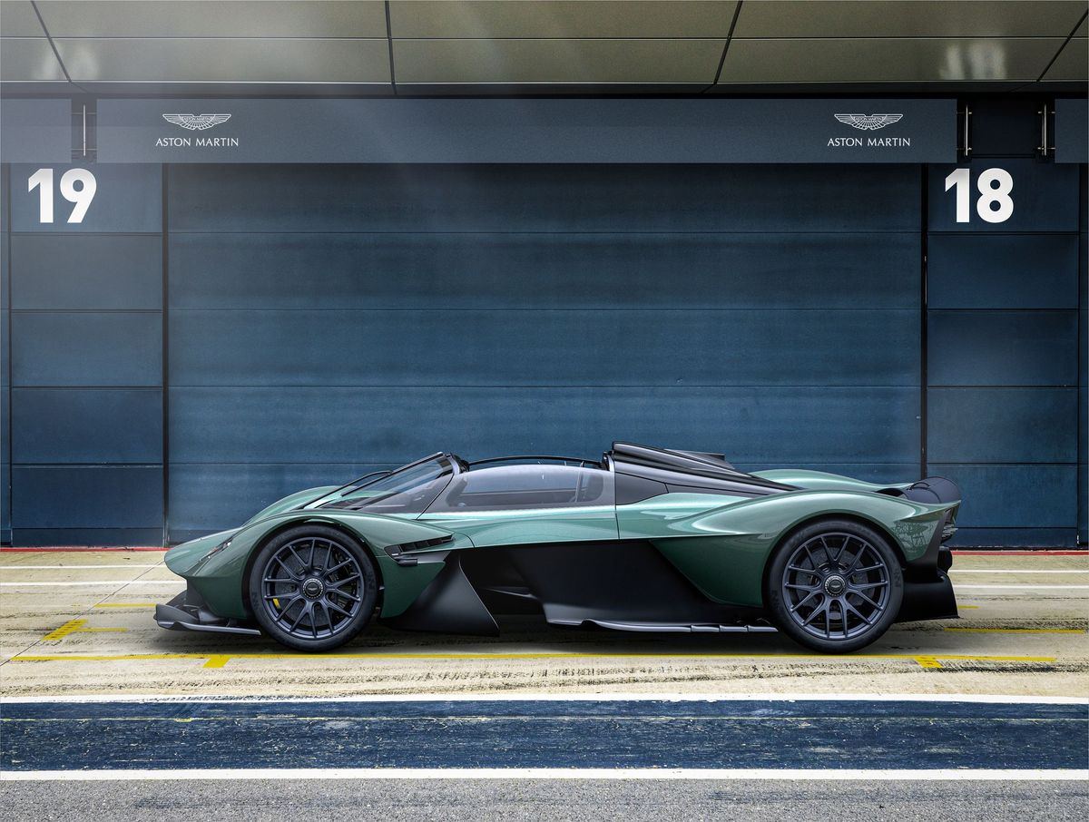 Aston Martin Valkyrie 2021. Carrosserie, extérieur. Roadster, 1 génération
