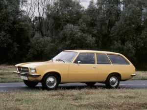 אופל רקורד 1972. מרכב, צורה. סטיישן 3 דלתות, 4 דור