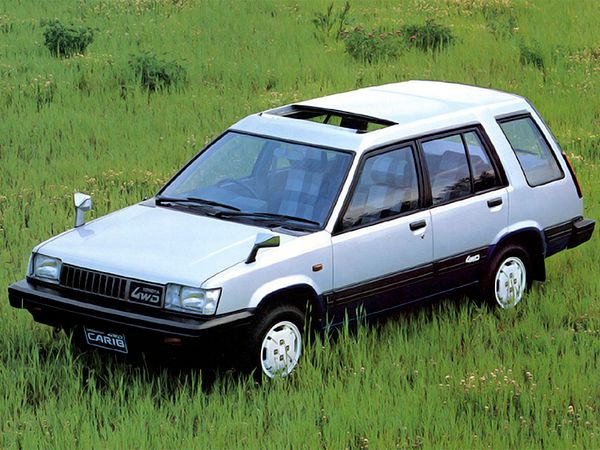 Toyota Sprinter Carib 1982. Carrosserie, extérieur. Break 5-portes, 1 génération