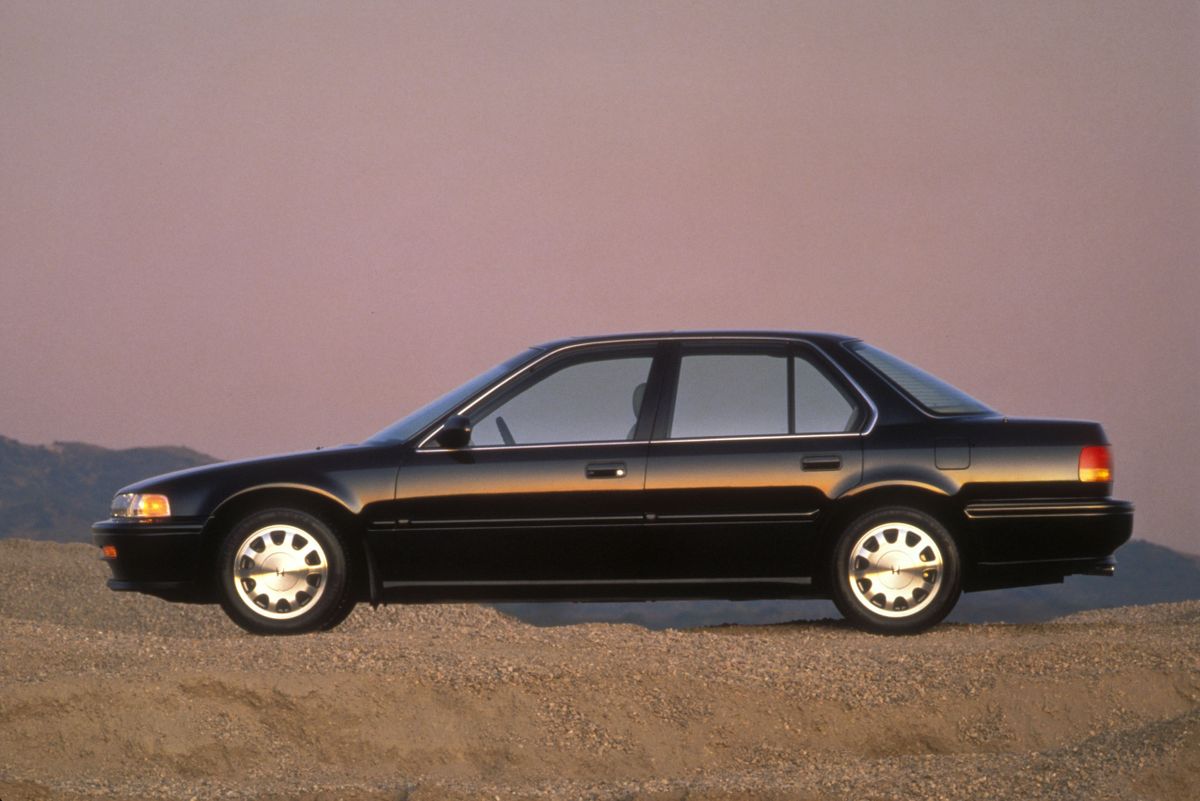 Honda Accord (USA) 1991. Bodywork, Exterior. Sedan, 4 generation, restyling