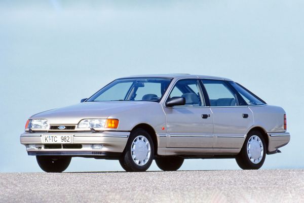 Ford Scorpio 1985. Carrosserie, extérieur. Mini 5-portes, 1 génération