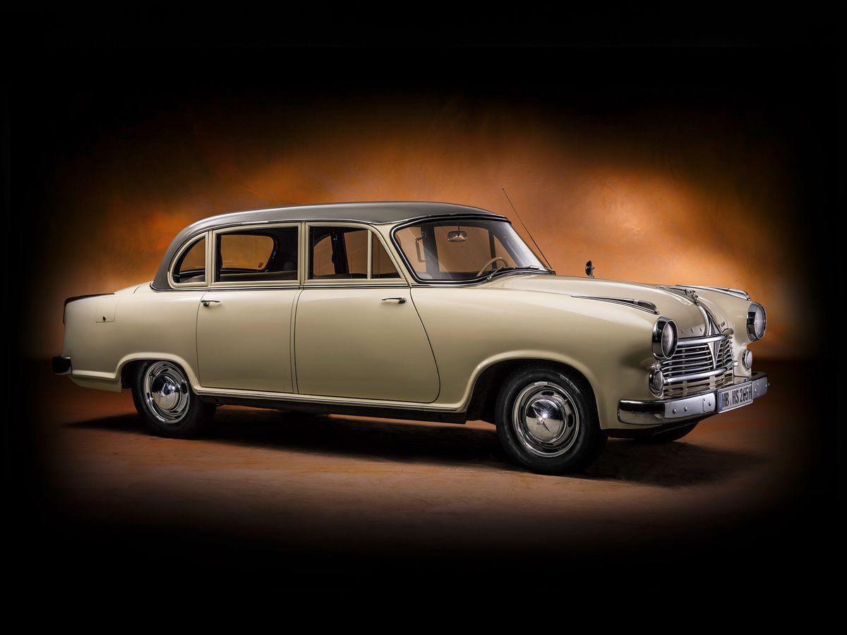 Боргвард Hansa 2400 1955. Кузов, экстерьер. Седан, 2 поколение