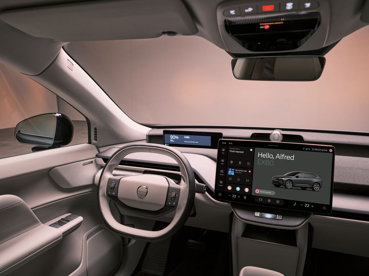 Volvo. Панель приборов.