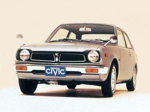 Honda Civic 1972. Carrosserie, extérieur. Mini 3-portes, 1 génération