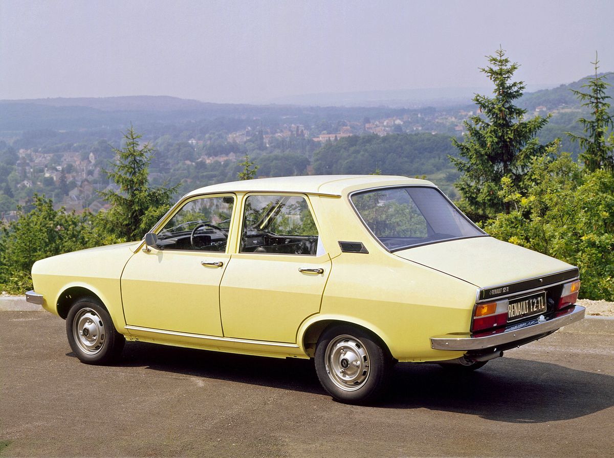 Renault 12 1969. Bodywork, Exterior. Sedan, 1 generation