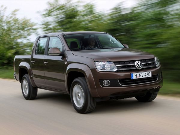 Volkswagen Amarok 2010. Carrosserie, extérieur. 2 pick-up, 1 génération