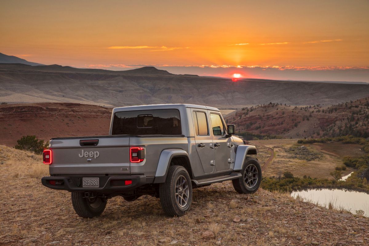 Jeep Gladiator 2019. Carrosserie, extérieur. 2 pick-up, 2 génération