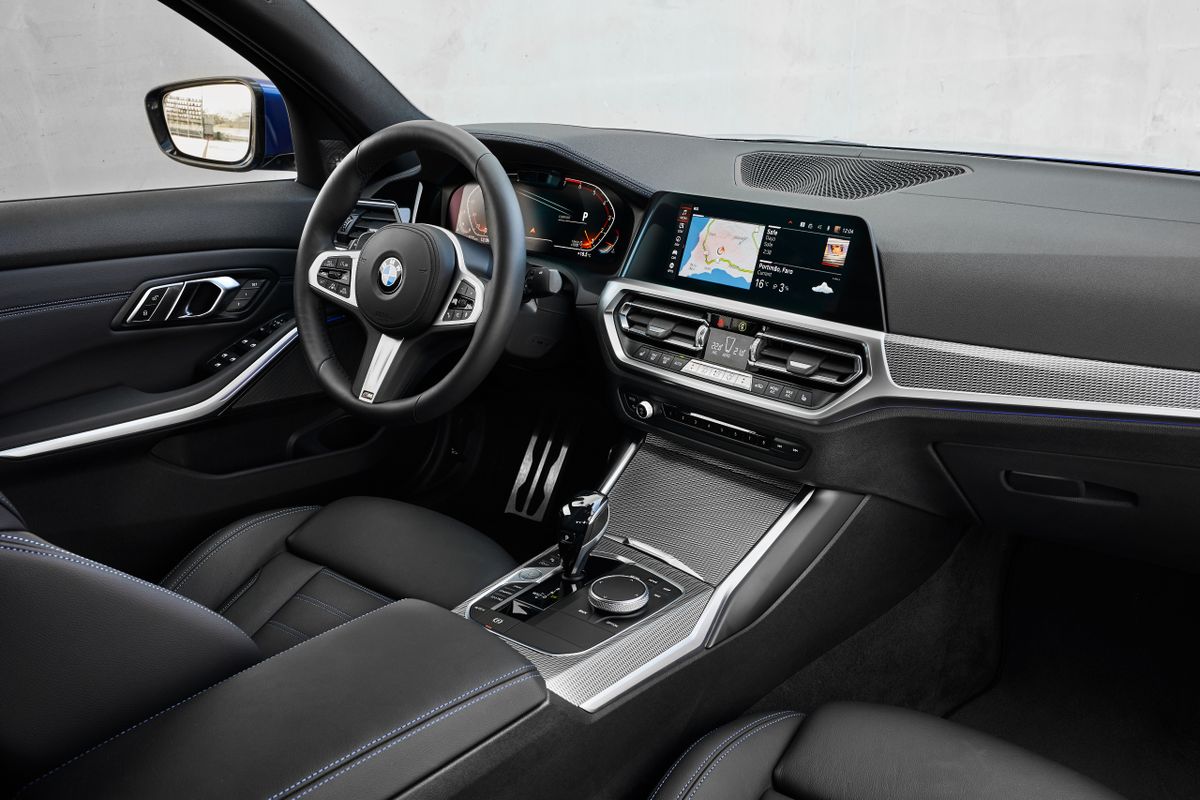 BMW 3 series 2018. Front seats. Sedan, 7 generation