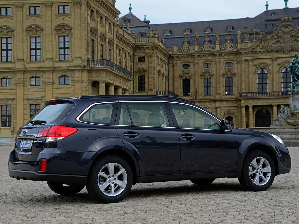 Subaru Outback 2012. Bodywork, Exterior. Estate 5-door, 4 generation, restyling