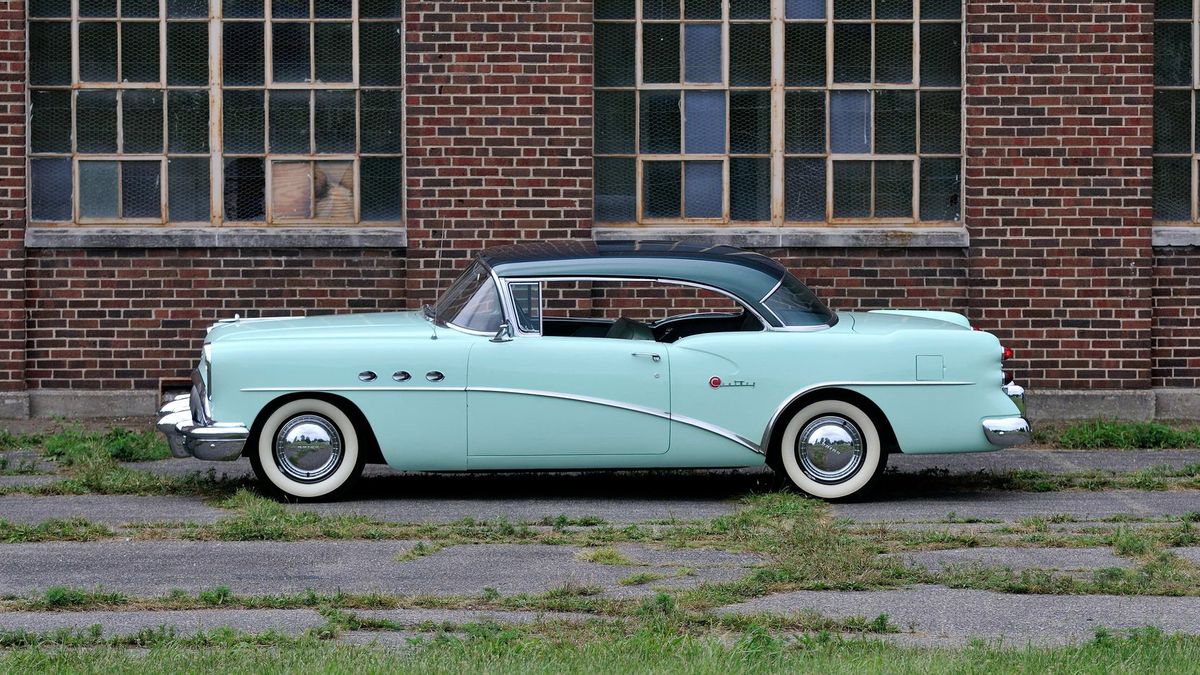 Buick Century 1954. Carrosserie, extérieur. Coupé, 2 génération