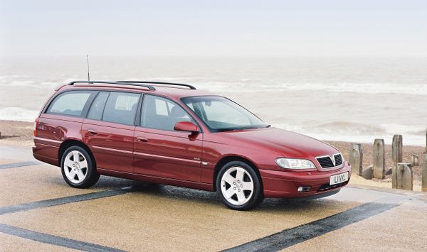 فوكسهول أوميغا 1999. الهيكل، المظهر الخارجي. ستيشن ٥ أبواب (صالون), 2 الجيل، تحديث