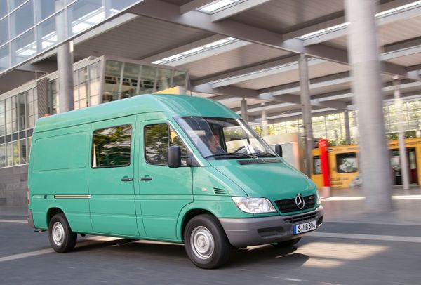 Mercedes Sprinter 2000. Bodywork, Exterior. Van Short, 1 generation, restyling
