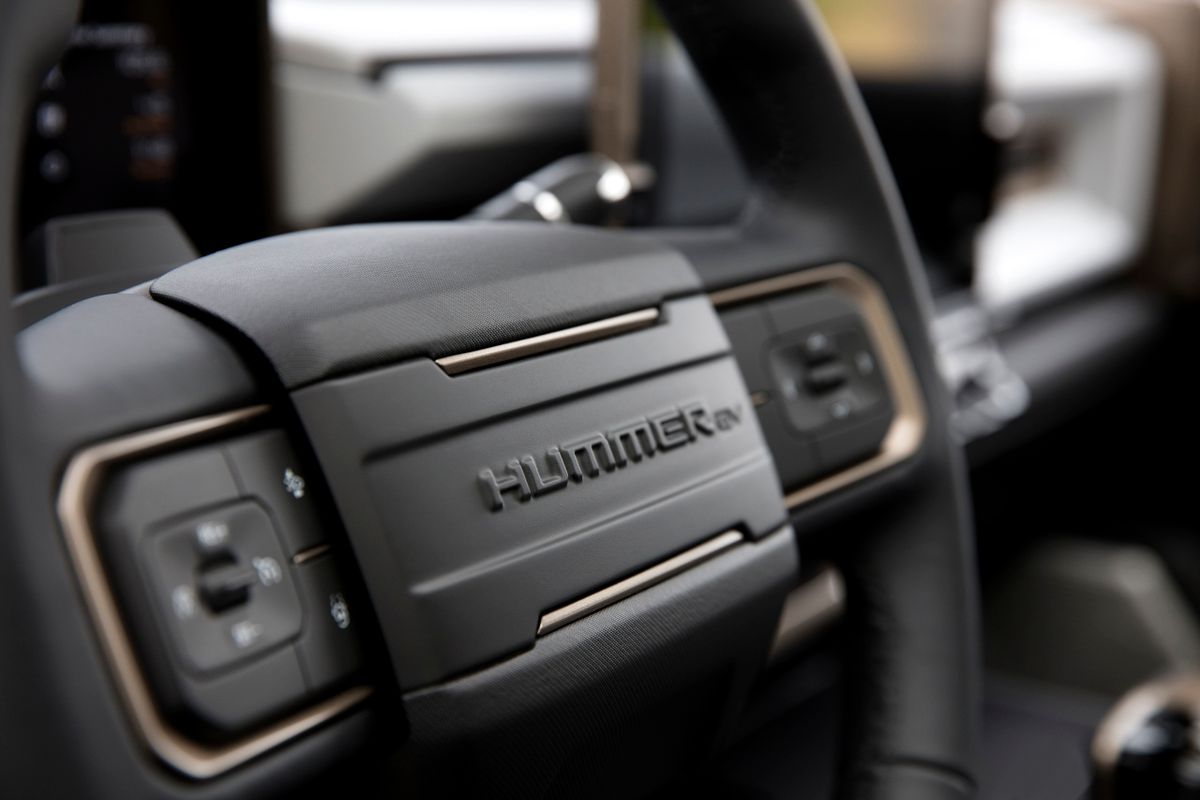 GMC Hummer EV 2021. Steering wheel. Pickup, 1 generation