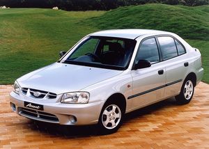Hyundai Accent 1999. Carrosserie, extérieur. Hatchback 5-portes, 2 génération