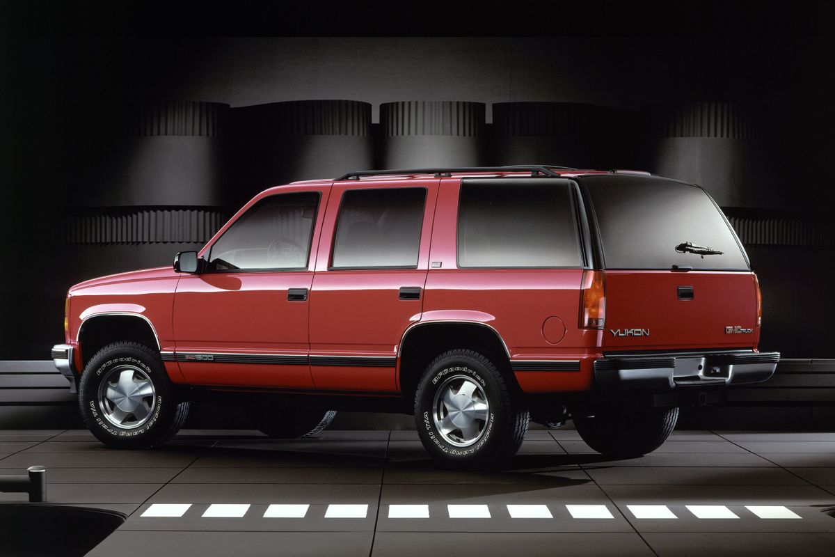 جي إم سي يوكون ‏1992. الهيكل، المظهر الخارجي. SUV ٥ أبواب, 1 الجيل
