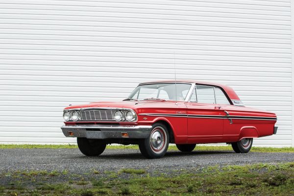 Ford Fairlane 1962. Carrosserie, extérieur. Coupé sans montants, 4 génération