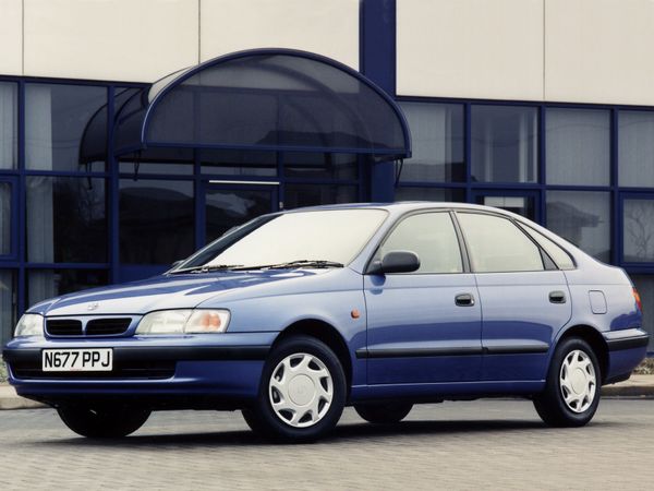 Toyota Carina E 1992. Carrosserie, extérieur. Liftback, 1 génération