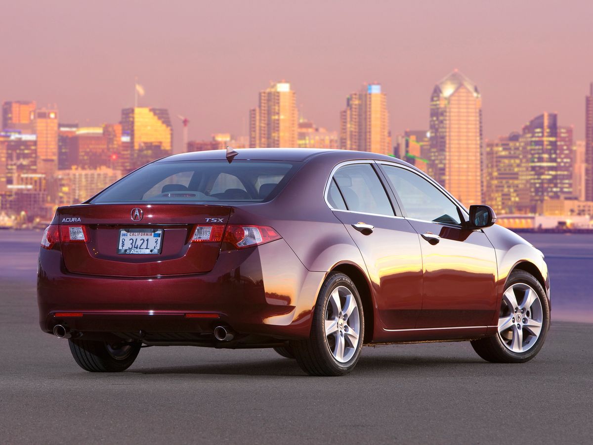 Acura TSX 2008. Carrosserie, extérieur. Berline, 2 génération