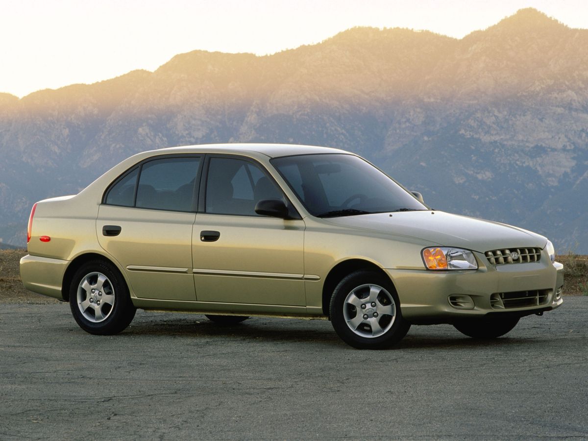 Hyundai Accent 1999. Bodywork, Exterior. Sedan, 2 generation
