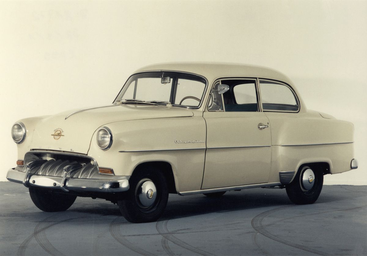 Opel Olympia 1953. Carrosserie, extérieur. Berline 2-portes, 4 génération