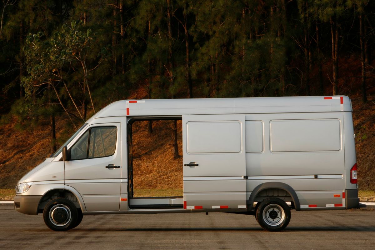 Mercedes Sprinter 2000. Кузов, экстерьер. Фургон Лонг, 1 поколение, рестайлинг