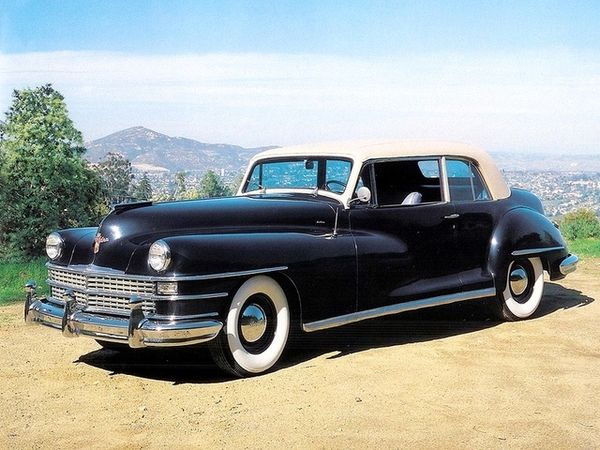 Chrysler New Yorker 1946. Carrosserie, extérieur. Coupé, 2 génération