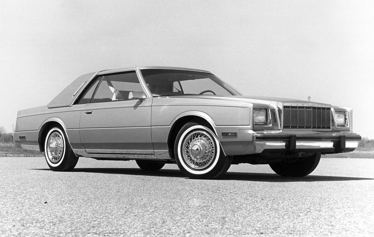 Chrysler Cordoba 1980. Carrosserie, extérieur. Coupé sans montants, 2 génération