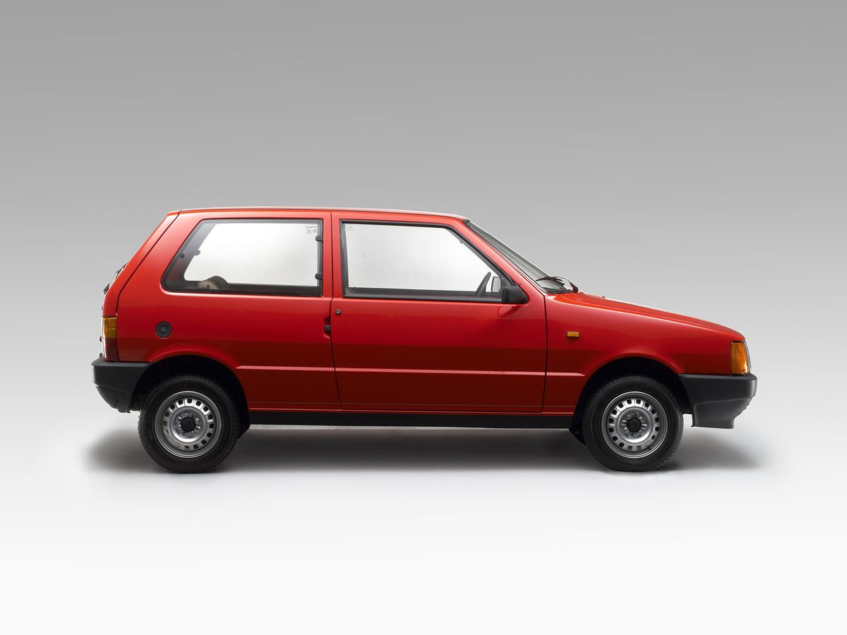 Fiat Uno 1983. Carrosserie, extérieur. Mini 3-portes, 1 génération