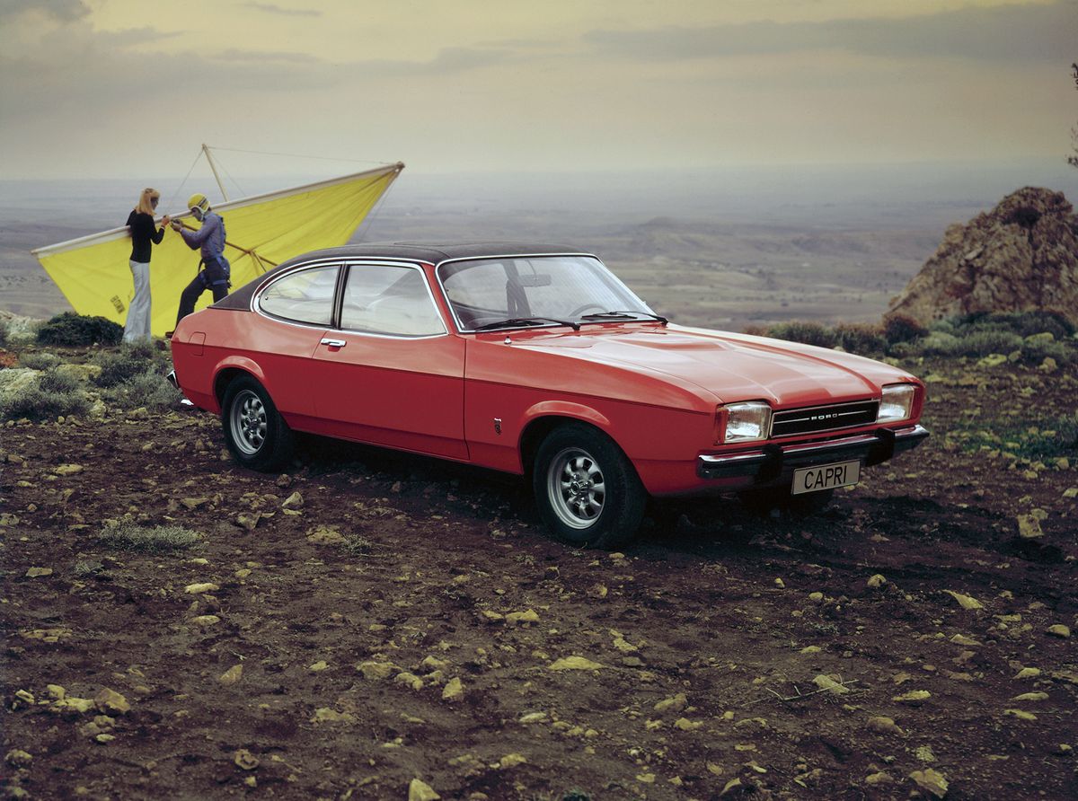 Форд Капри 1974. Кузов, экстерьер. Купе, 2 поколение