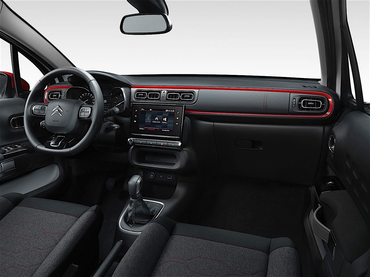 Citroen C3 2016. Front seats. Mini 5-doors, 3 generation