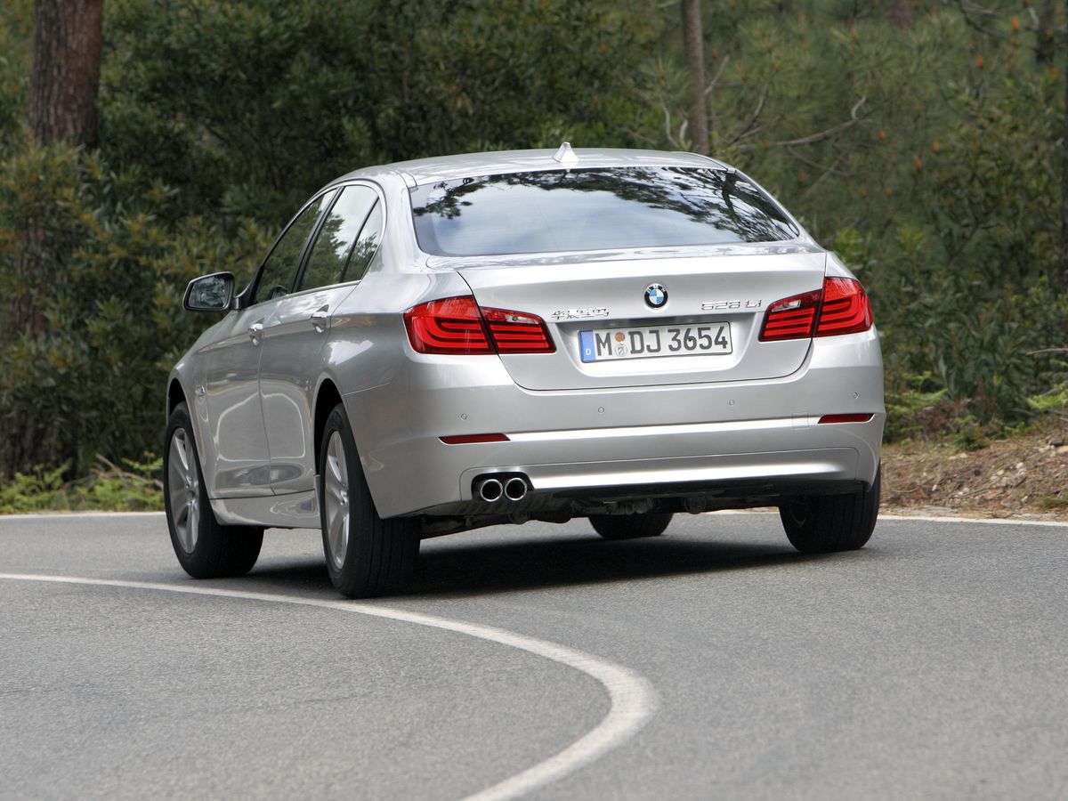 BMW 5 series 2009. Bodywork, Exterior. Sedan Long, 6 generation