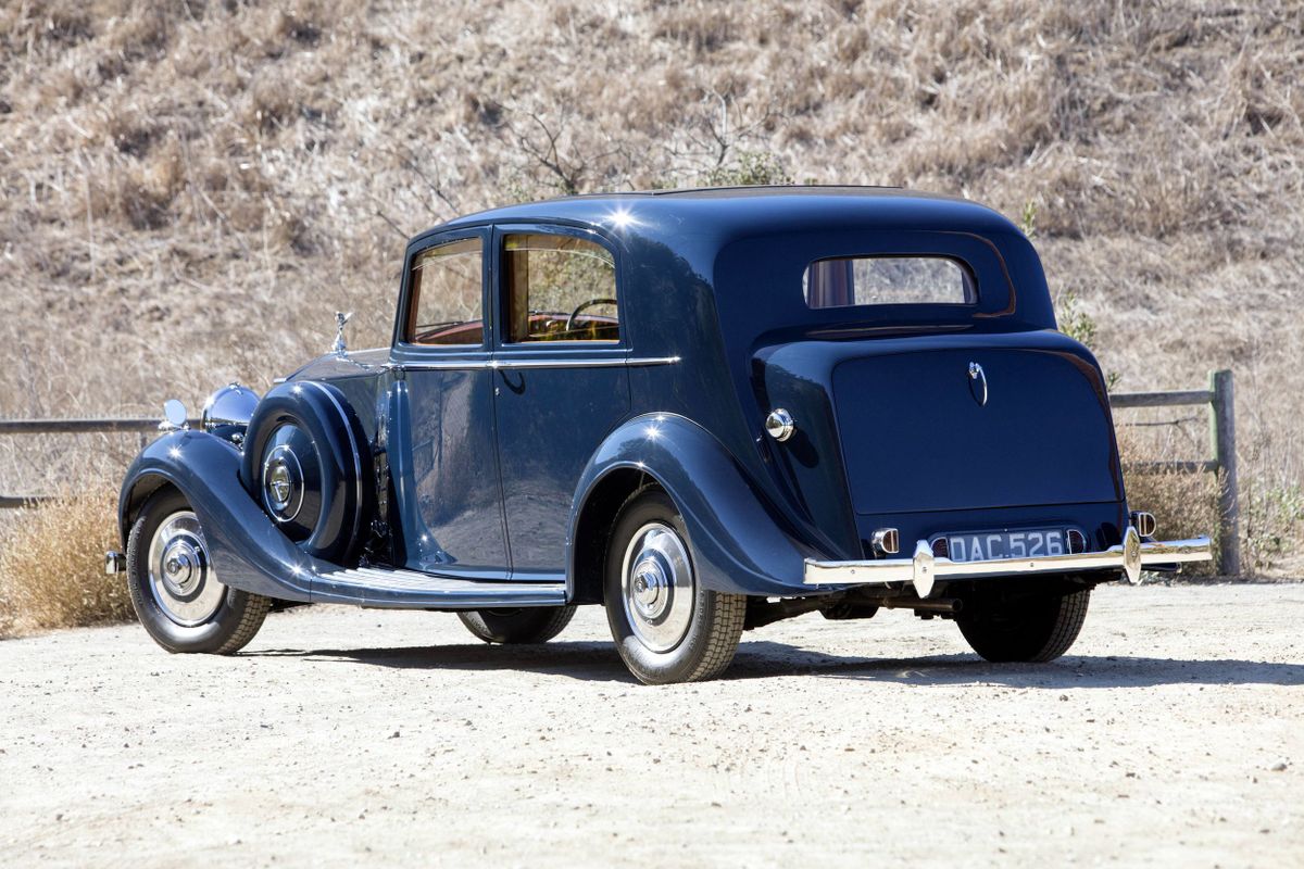 Rolls-Royce Wraith 1938. Carrosserie, extérieur. Berline, 1 génération