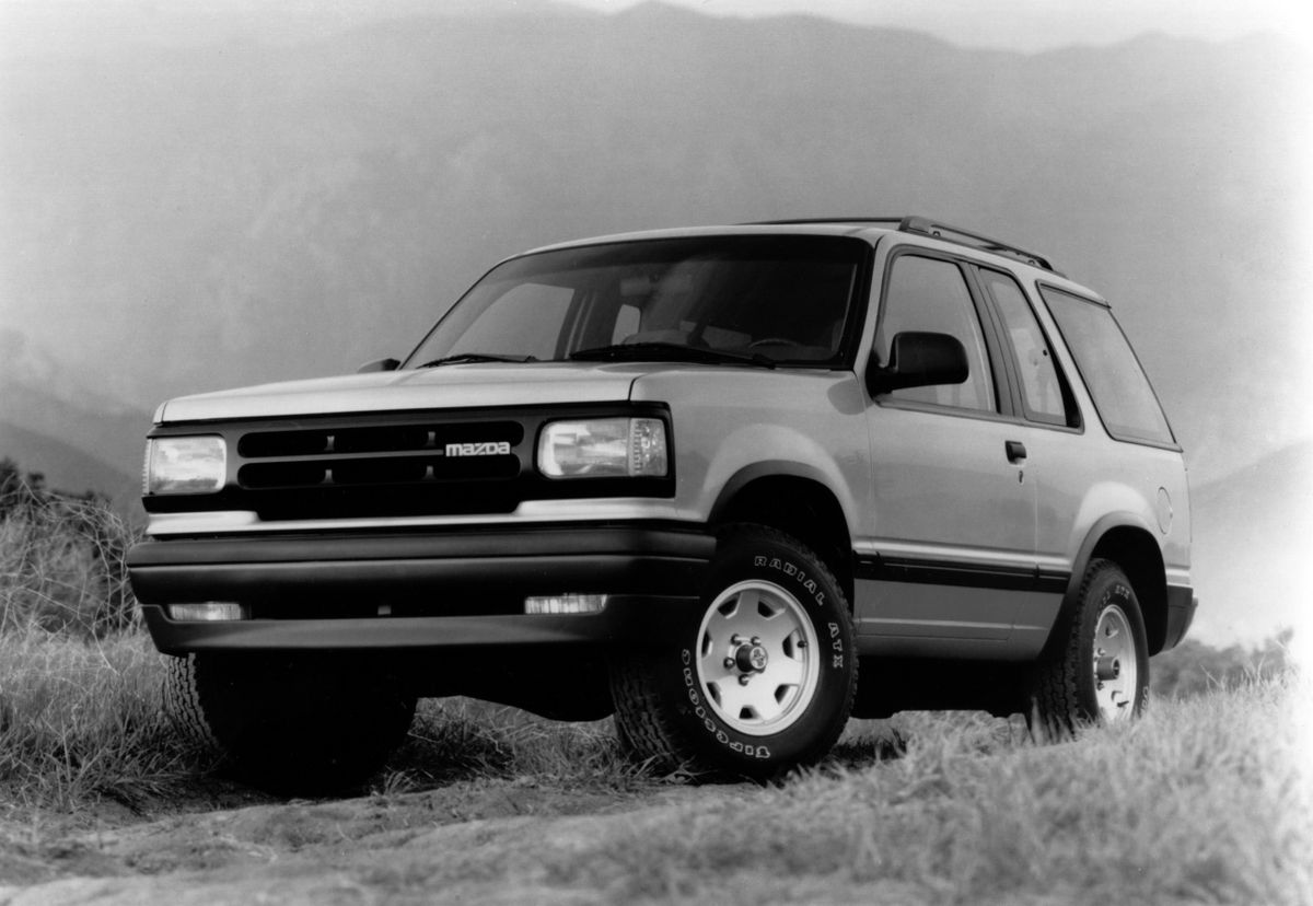 Mazda Navajo 1990. Carrosserie, extérieur. VUS 3-portes, 1 génération