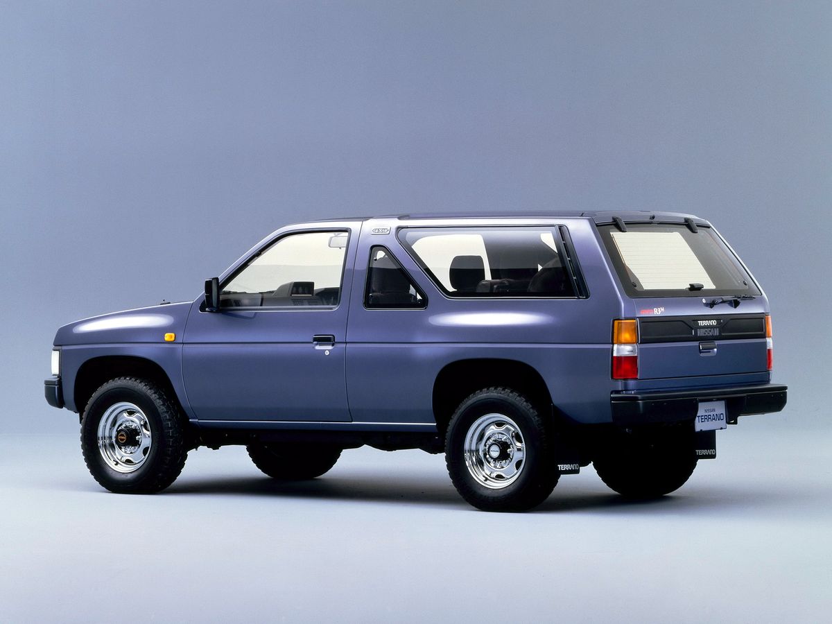 Nissan Terrano 1986. Carrosserie, extérieur. VUS 3-portes, 1 génération