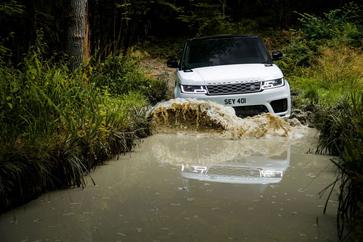 Land Rover Range Rover Sport 2017. Carrosserie, extérieur. VUS 5-portes, 2 génération, restyling