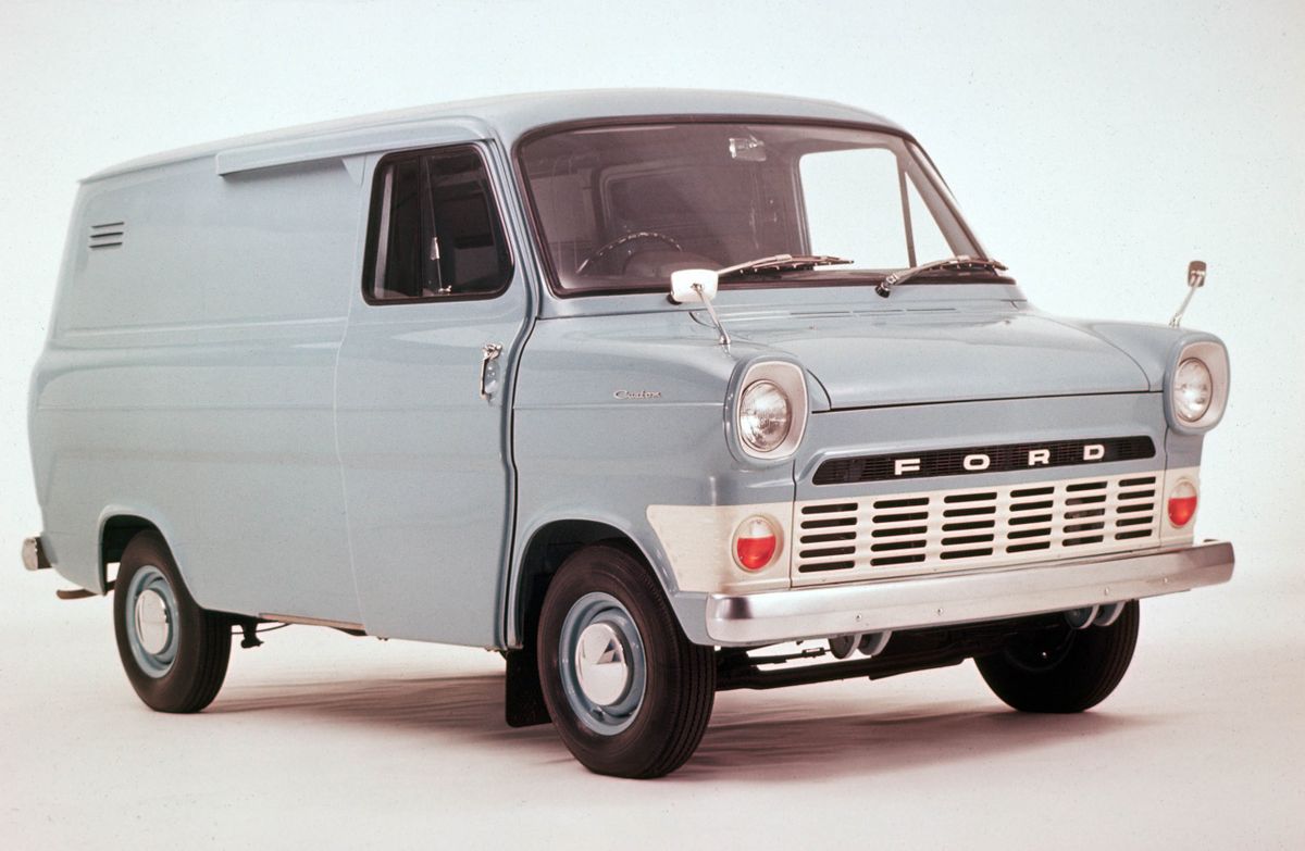 Ford Transit 1965. Carrosserie, extérieur. Fourgonnette, 1 génération
