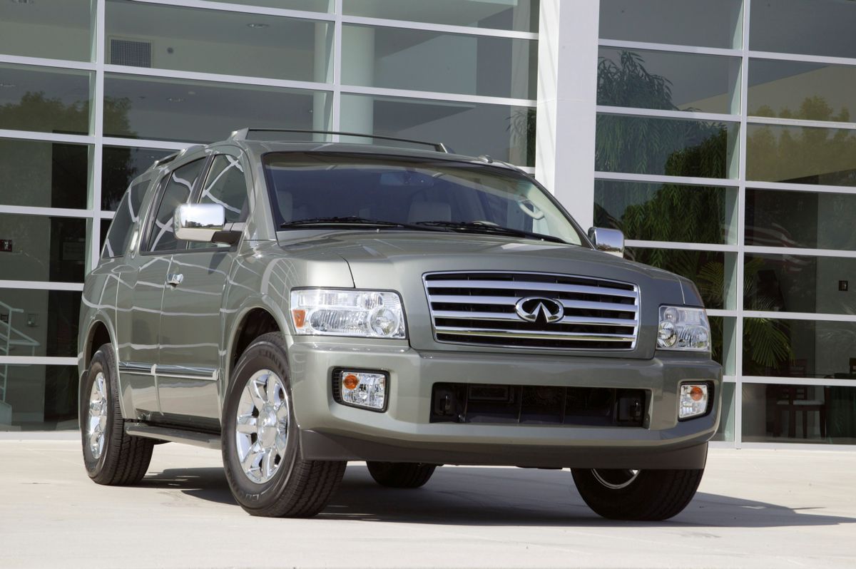 Infiniti QX56 2004. Carrosserie, extérieur. VUS 5-portes, 1 génération