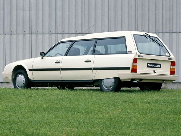 סיטרואן CX ‏1985. מרכב, צורה. סטיישן 5 דלתות, 2 דור