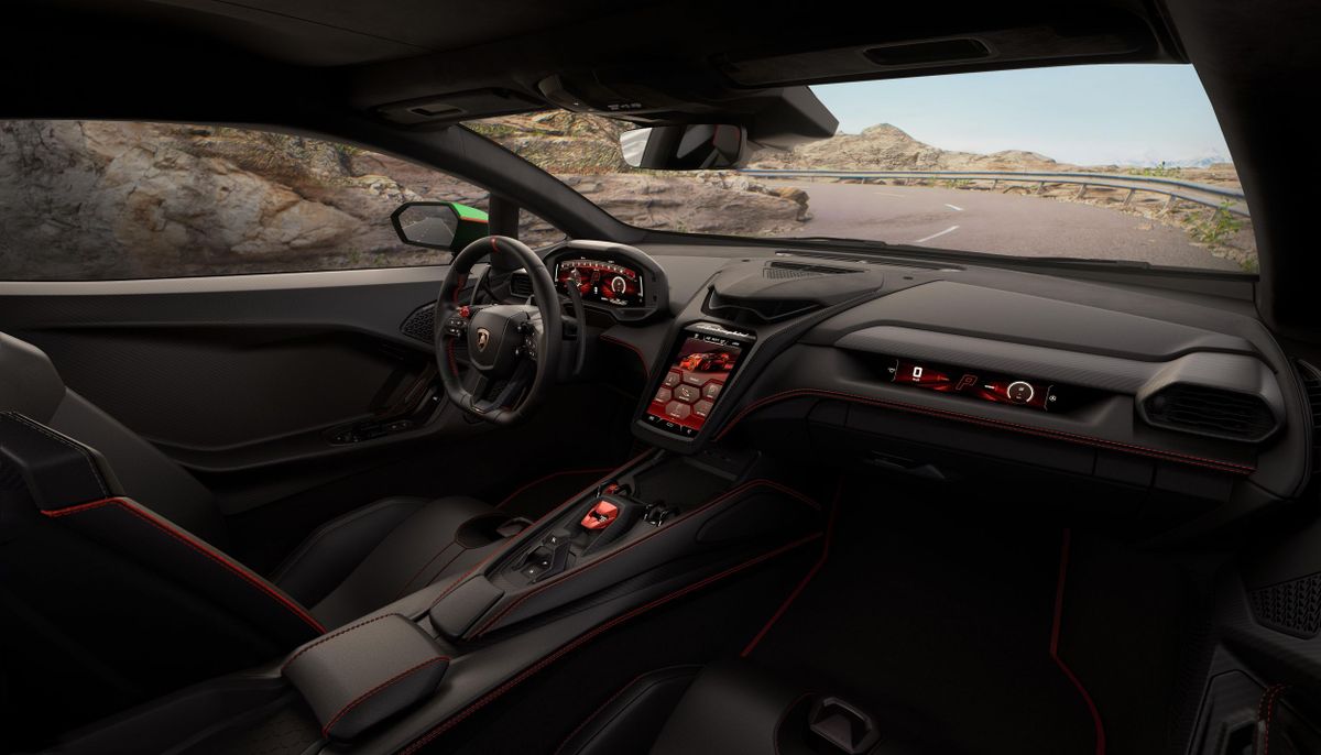 Lamborghini Temerario 2024. Передние сидения. Купе, 1 поколение