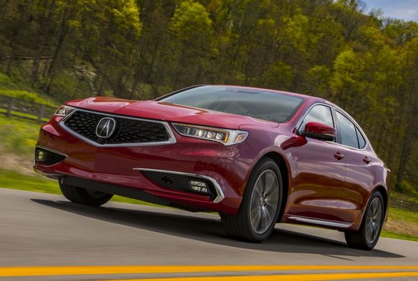 Acura TLX 2016. Carrosserie, extérieur. Berline, 1 génération, restyling