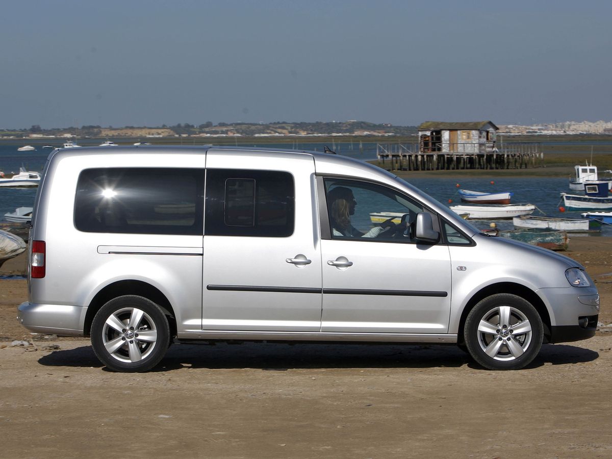 Volkswagen Caddy 2003. Кузов, экстерьер. Компактвэн Лонг, 3 поколение
