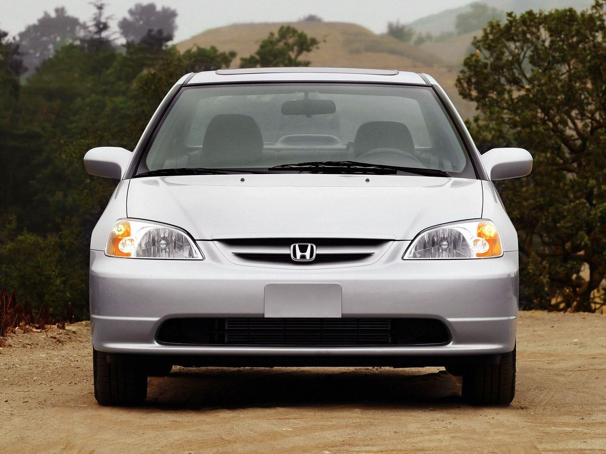 Honda Civic 2001. Carrosserie, extérieur. Coupé, 7 génération