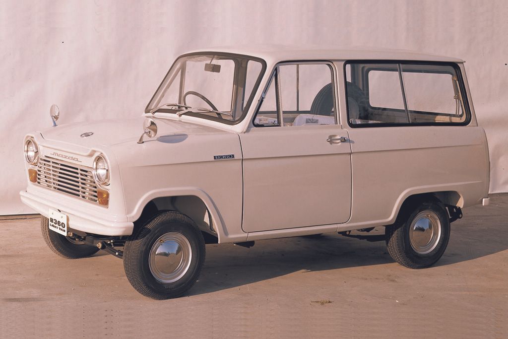 Mazda Proceed 1961. Carrosserie, extérieur. Fourgonnette, 1 génération