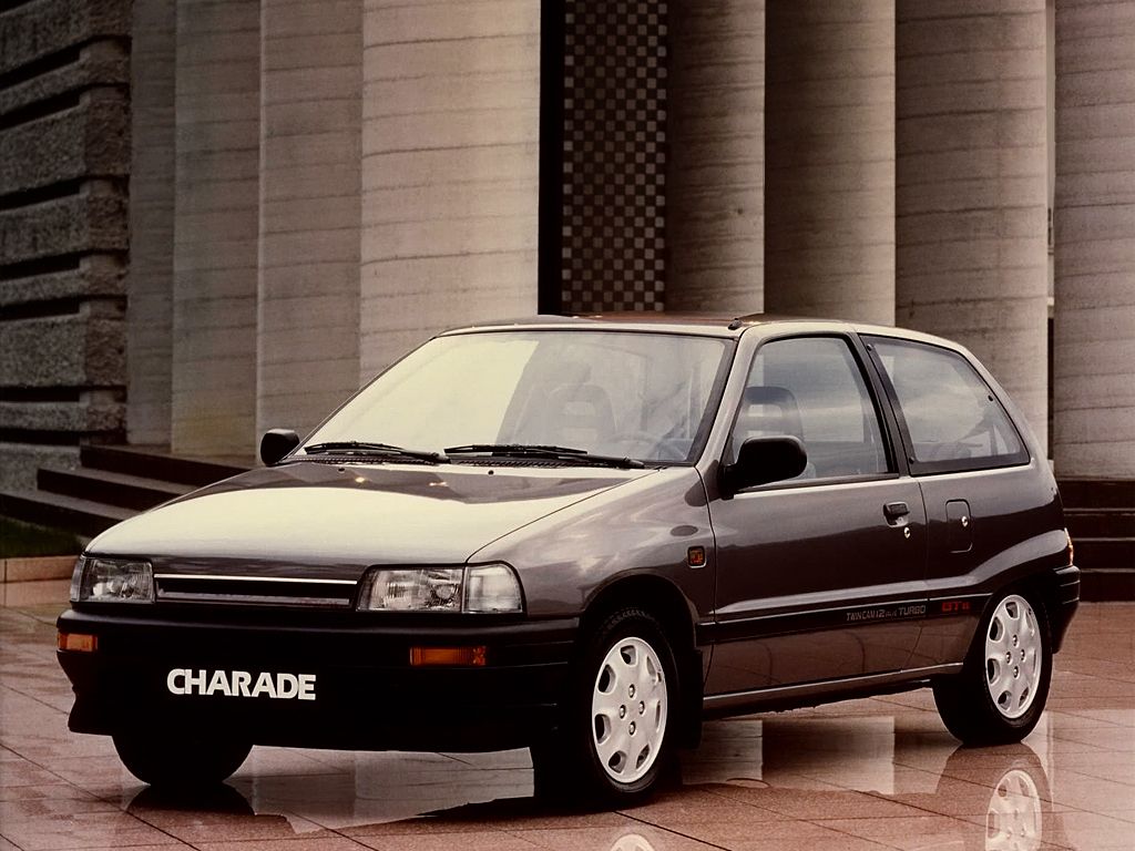 Daihatsu Charade 1987. Bodywork, Exterior. Mini 3-doors, 3 generation