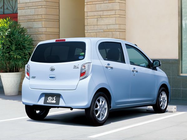 Daihatsu Mira e:S 2013. Carrosserie, extérieur. Mini 5-portes, 1 génération, restyling