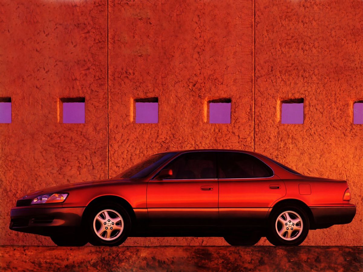 Lexus ES 1991. Bodywork, Exterior. Sedan, 2 generation