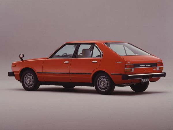 Nissan Pulsar 1978. Carrosserie, extérieur. Mini 5-portes, 1 génération