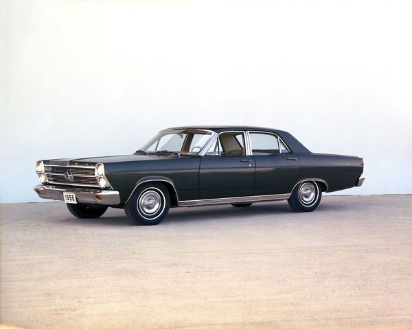 פורד פיירליין 1966. מרכב, צורה. סדאן, 5 דור
